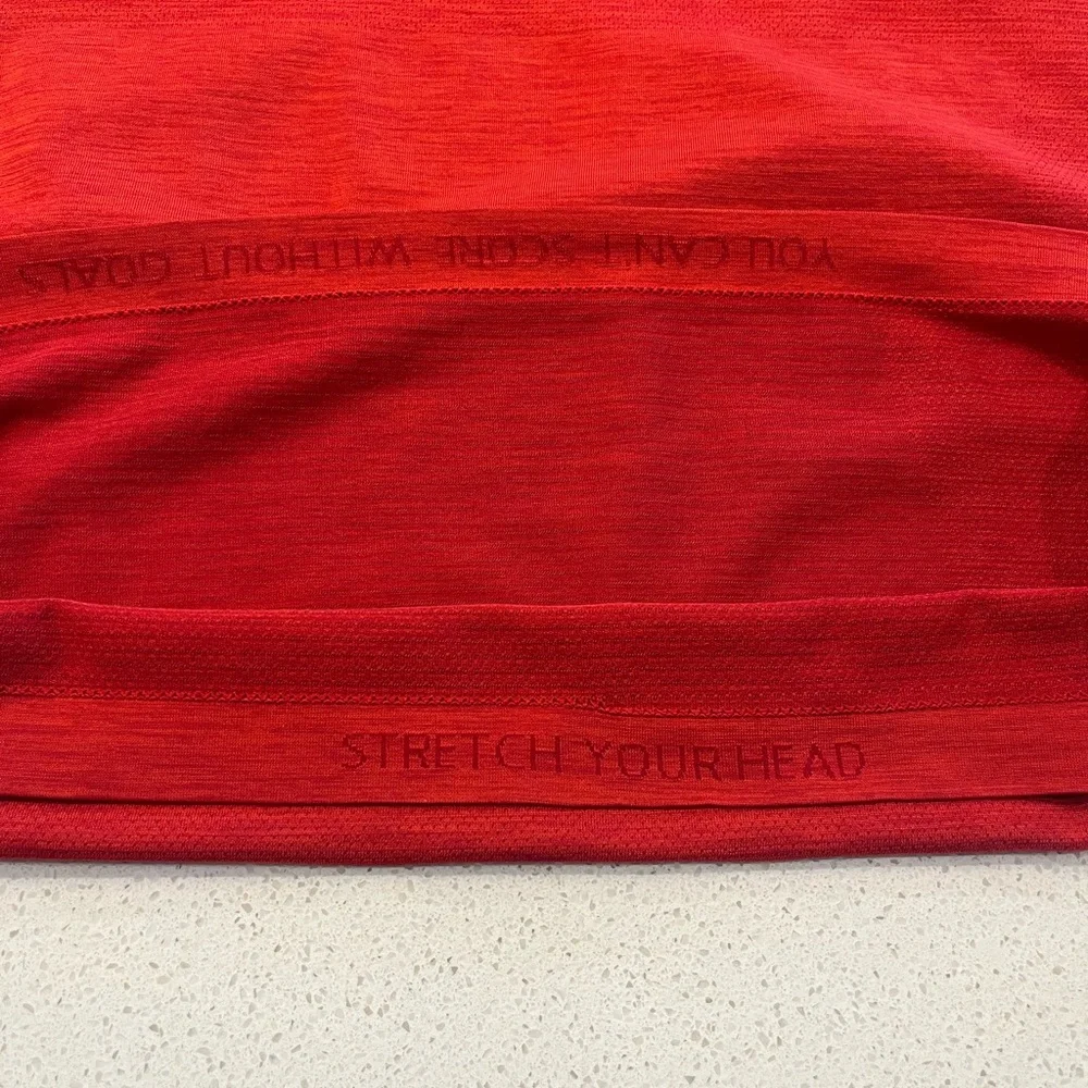 lululemon athletica Vibrant Red Short Sleeve Tee - Picture 4 of 5